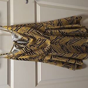 Black and Yellow Romper